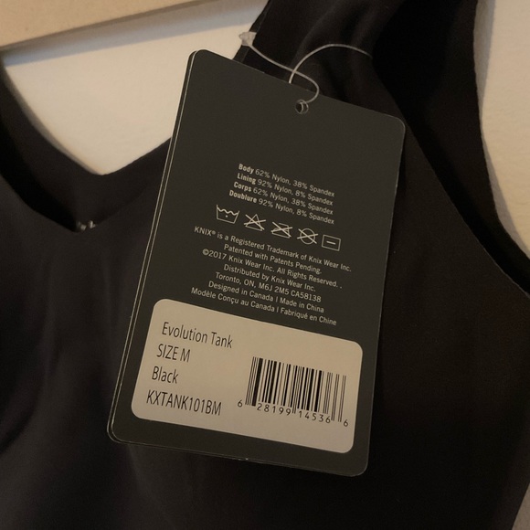 BNWT KNIX EVOLUTION TANK, M - Picture 3 of 8